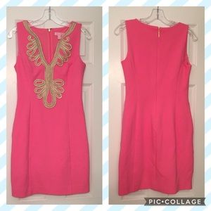 Lilly Pulitzer Vibrant Pink Shift Dress 🌸